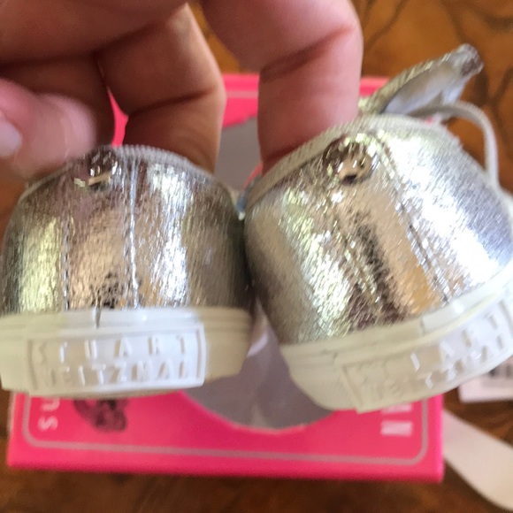 Stuart Weitzman Baby Eden Sable Size2 3-6mo NWT - Picture 3 of 8